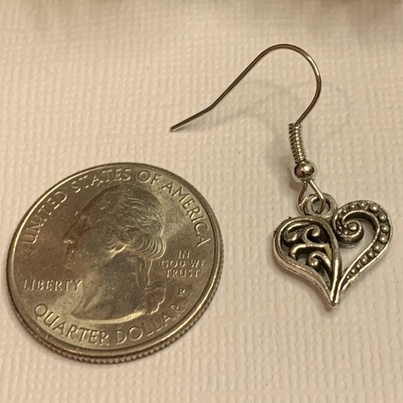 Celtic Earring, Heart Earring, Valentine Earring, Gift Idea, Anniversary Gift - Picture 7 of 7